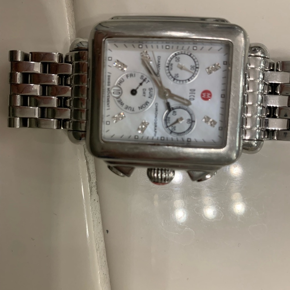 Michele deco watch.